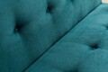 Canapea extensibila 3 locuri, Futon, 859FTN2905, Metal , Verde petrol
