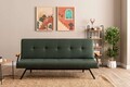 Canapea extensibila 3 locuri, Futon, 859FTN2908, Metal , Verde