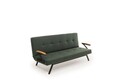 Canapea extensibila 3 locuri, Futon, 859FTN2908, Metal , Verde