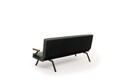 Canapea extensibila 3 locuri, Futon, 859FTN2908, Metal , Verde