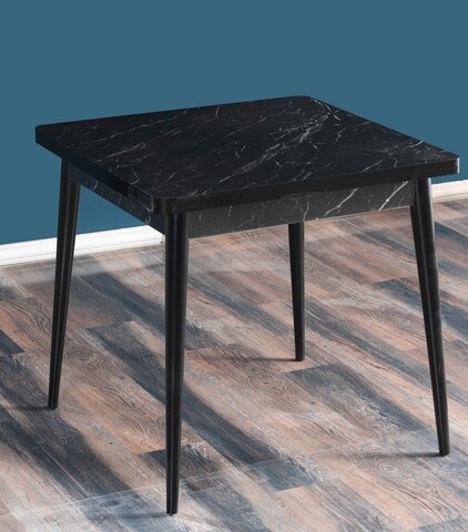 Masa, Hanah Home, Flora Bendir, Alb/Negru