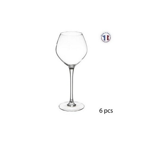 Set 6 pahare vin, Secret de Gourmet, Volto, 350 ml, sticla