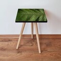 Masuta, Leona, Shp103, 35x42x35 cm, MDF , Verde/Negru