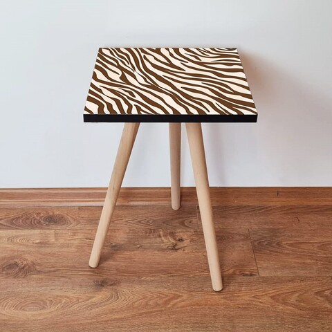 Masuta, Leona, Shp150, 35x42x35 cm, MDF , Maro/Alb