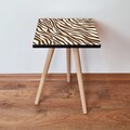 Masuta, Leona, Shp150, 35x42x35 cm, MDF , Maro/Alb