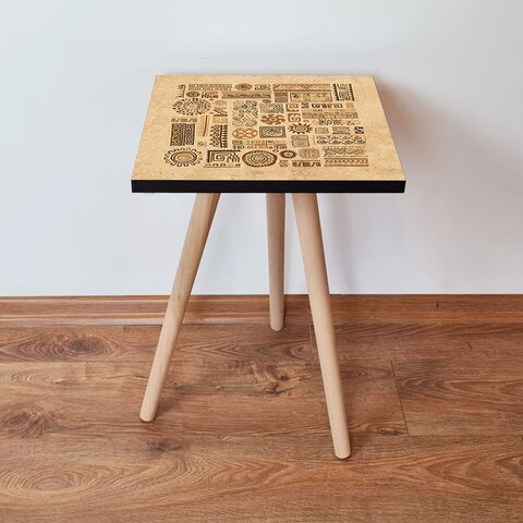 Masuta, Hanah Home, Shp153, Camel / Maro / Negru