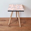 Masuta, Leona, Shp169, 35x42x35 cm, MDF , Somon / Albastru Marin
