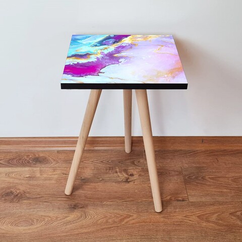 Masuta, Leona, Shp195, 35x42x35 cm, MDF , Multicolor