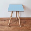 Masuta, Leona, Shp220, 35x42x35 cm, MDF , Albastru/Alb