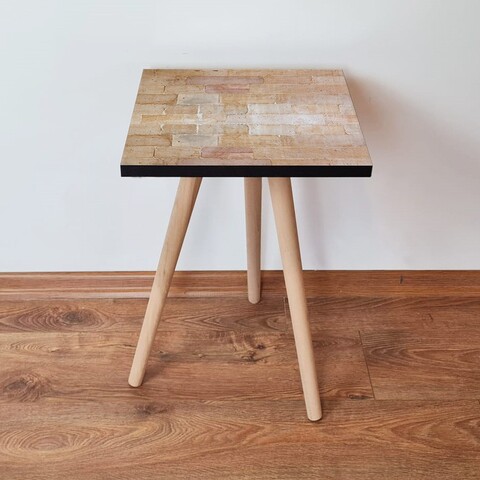Masuta, Leona, Shp223, 35x42x35 cm, MDF , Bej / Camel