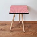 Masuta, Leona, Shp241, 35x42x35 cm, MDF , Rosu/Alb