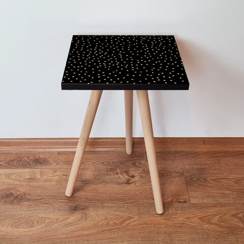 Masuta, Leona, Shp250, 35x42x35 cm, MDF , Negru