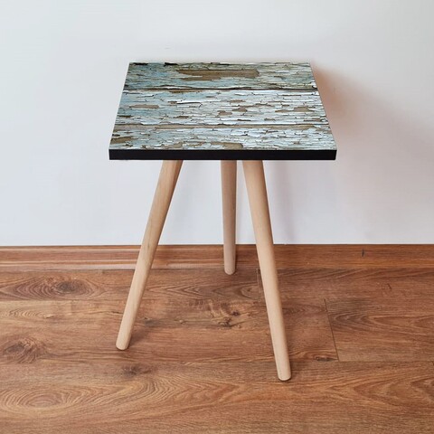Masuta, Leona, Shp257, 35x42x35 cm, MDF , Bej/Verde