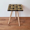 Masuta, Leona, Shp266, 35x42x35 cm, MDF , Negru