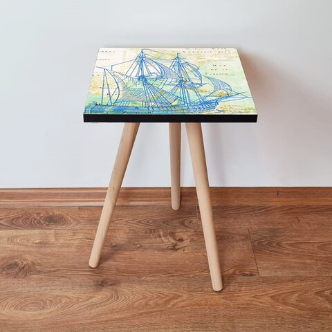 Masuta, Leona, Shp315, 35x42x35 cm, MDF , Multicolor