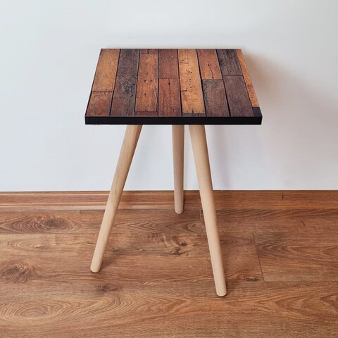 Masuta, Leona, Shp356, 35x42x35 cm, MDF , Maro / Camel