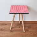 Masuta, Leona, Shp369, 35x42x35 cm, MDF , Roz/Maro