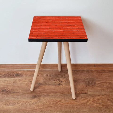 Masuta, Leona, Shp371, 35x42x35 cm, MDF , Rosu