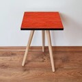 Masuta, Leona, Shp371, 35x42x35 cm, MDF , Rosu