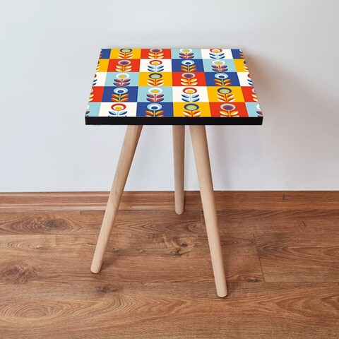 Masuta, Leona, Shp375, 35x42x35 cm, MDF , Multicolor