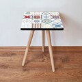 Masuta, Leona, Shp398, 35x42x35 cm, MDF , Multicolor