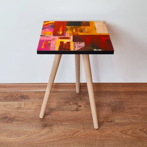 Masuta, Leona, Shp55, 35x42x35 cm, MDF , Multicolor