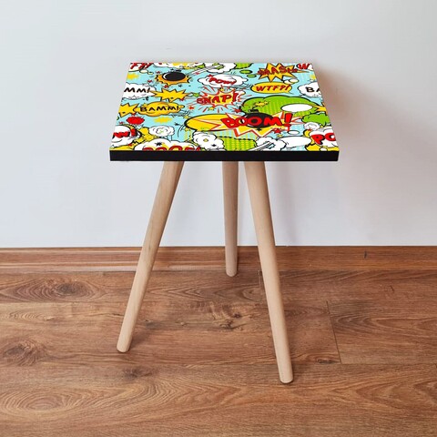 Masuta, Leona, Shp9, 35x42x35 cm, MDF , Multicolor