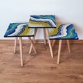 Set masute 3 piese, Leona, 3Shp71, MDF , Multicolor
