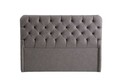 Tablie de pat, Mindy, Samira 90 x 190, 100x130x12 cm, PAL, Gri