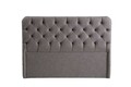 Tablie de pat, Mindy, Samira 100 x 200, 110x130x12 cm, PAL, Gri