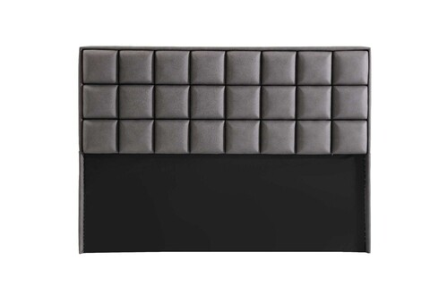 Tablie de pat, Mindy, Abella 120 x 200, 127x132x5 cm, PAL, Gri