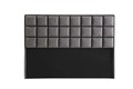 Tablie de pat, Mindy, Abella 120 x 200, 127x132x5 cm, PAL, Gri