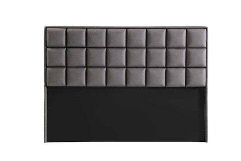 Tablie de pat, Mindy, Abella 180 x 200, 187x132x5 cm, PAL, Gri