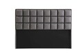 Tablie de pat, Mindy, Abella 180 x 200, 187x132x5 cm, PAL, Gri