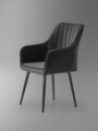 Scaun, Beckley, Nova, MDF , Negru