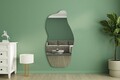 Oglinda decorativa, Siam, Ralia, 70x175x2 cm, MDF , Nisip