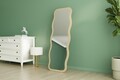 Oglinda decorativa, Siam, Aror, 50x160x2 cm, MDF , Nisip
