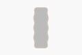 Oglinda decorativa, Siam, Aror, 50x160x2 cm, MDF , Nisip