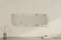 Oglinda decorativa, Siam, Arni, 40x120x2 cm, MDF , Efes / Marmură