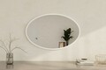 Oglinda decorativa, Siam, Beyo, 60x90x2 cm, MDF , Alb