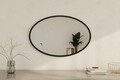 Oglinda decorativa, Siam, Beyo, 60x90x2 cm, MDF , Negru