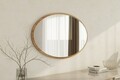 Oglinda decorativa, Siam, Beyo, 60x90x2 cm, MDF , Maro