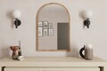 Oglinda decorativa, Siam, Brilya, 60x90x2 cm, MDF , Stejar