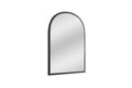 Oglinda decorativa, Siam, Brilya, 60x90x2 cm, MDF , Negru