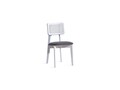 Scaun, Fairfax, Albina, 45x81x46 cm, Lemn de fag, Alb