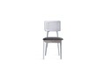 Scaun, Fairfax, Albina, 45x81x46 cm, Lemn de fag, Alb