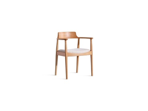 Scaun, Fairfax, Roma, 62x80x44 cm, Lemn de fag, Natural