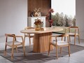 Masa, Fairfax, Atlantis, 170x75x90 cm, MDF , Natural