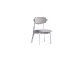 Set masa si 4 scaune, Fairfax, Aqua, MDF , Alb