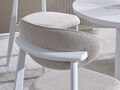 Set masa si 4 scaune, Fairfax, Silva, MDF , Alb